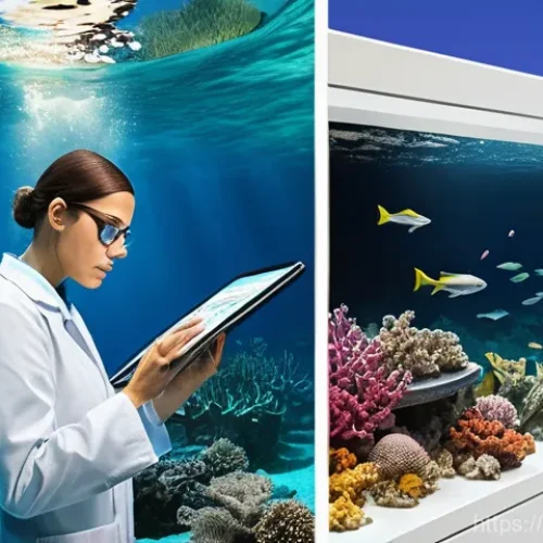 Home 23 전 지구적 기후 변화 연구 - **Prompt:** A dramatic split image showcasing the dual impact of climate change deciphered by scienc...